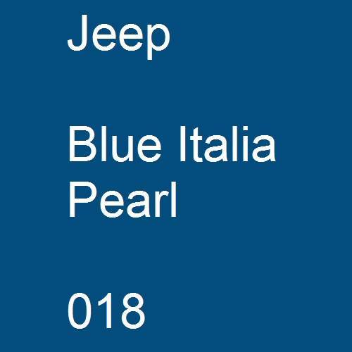 Jeep, Blue Italia Pearl, 018.